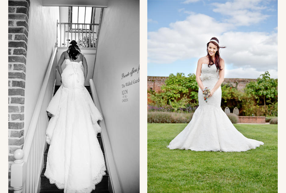 COWDRAY WALLED GARDEN BRIDE