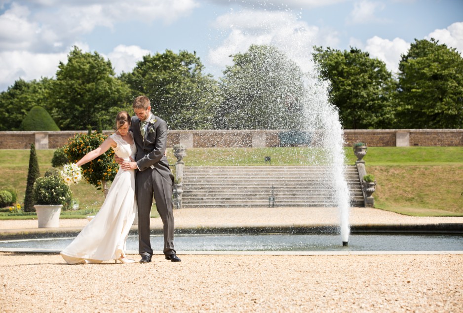 hampton court palace surrey wedding bride groom 3-LARGE