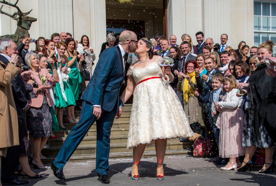 hertfordshire wedding ceremony confetti photograph-LARGE