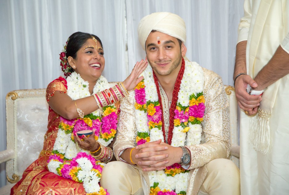 hindu indian wedding ceremony bride groom clay oven wembley-LARGE
