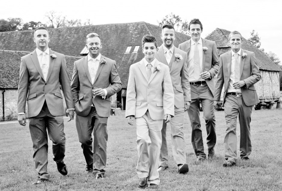 surrey wedding cowdray park walled garden men-LARGE